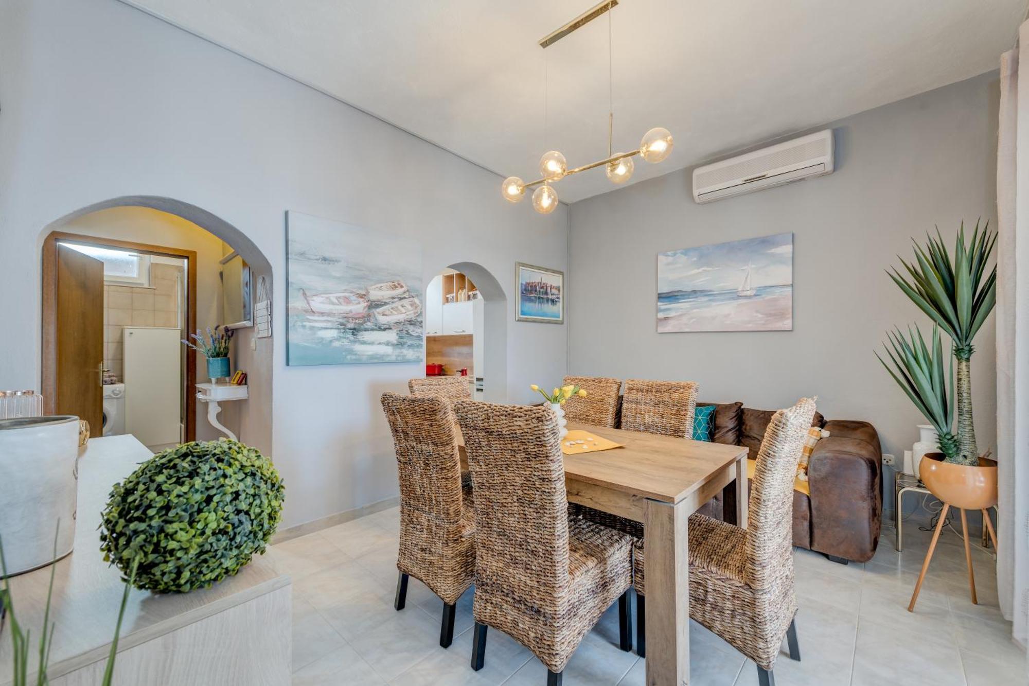 Blue Paradise Apartman 2 Sevid Bagian luar foto