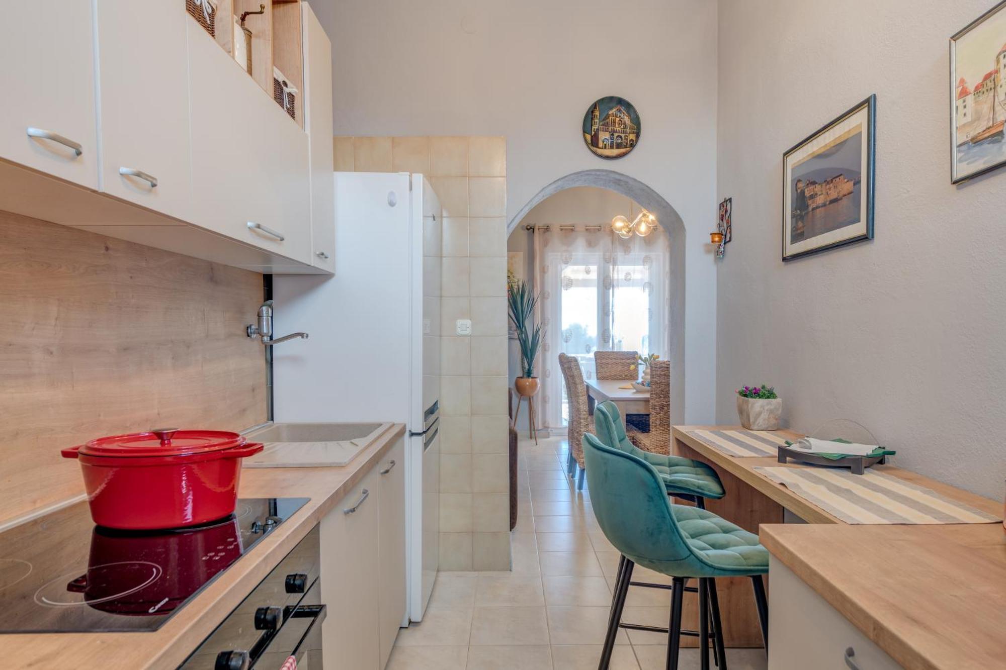 Blue Paradise Apartman 2 Sevid Bagian luar foto