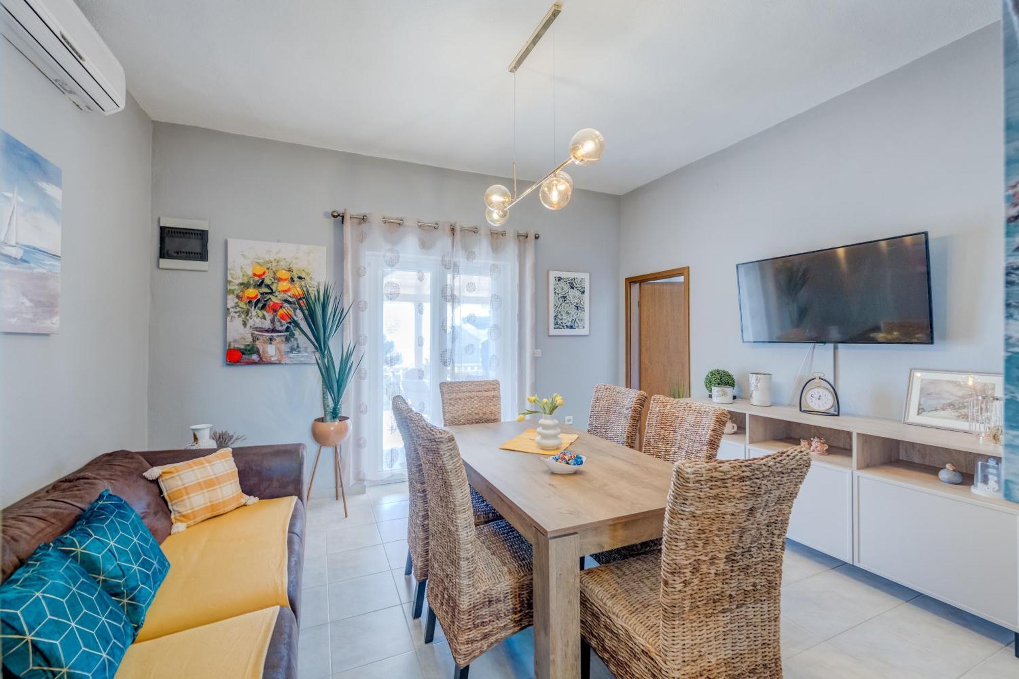 Blue Paradise Apartman 2 Sevid Bagian luar foto